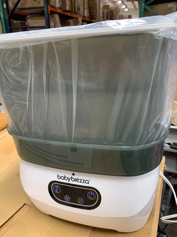 Photo 1 of Baby Brezza Bottle Sterilizer and Dryer Advanced – HEPA Filter And Steam Sterilization – Dries 33 Percent Faster Then Original - Universal Fit up to 8 Baby Bottles And 2 Sets of Pump Parts (Any Brand) Sterilizer-Dryer Advanced