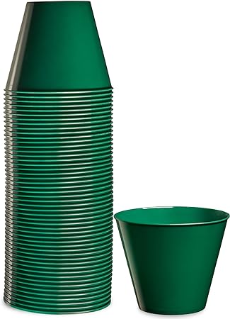 Photo 1 of 100 pcs green cups