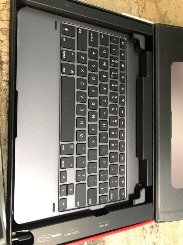 Photo 1 of Brydge 11.0 Pro Wireless Keyboard | Compatible with iPad Pro 11-inch (2018) | Backlit Keys | Long Battery Life | (Space Gray) OLD: For iPad 1st Gen (2018) Only Space Gray