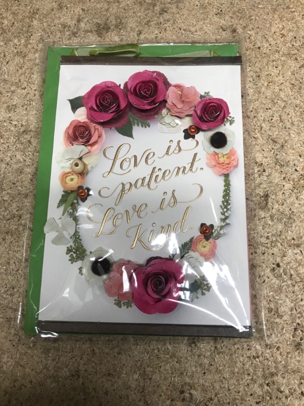 Photo 1 of Hallmark Signature Mothers Day Card for Mom (Love is You, Pressed Flowers) (999MBC1057)
