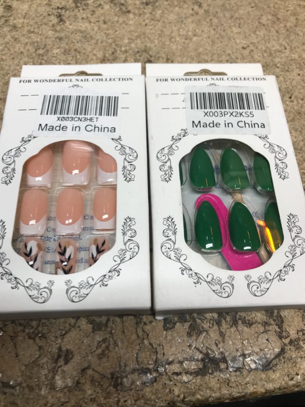 Photo 1 of 2 pack Press on nails 