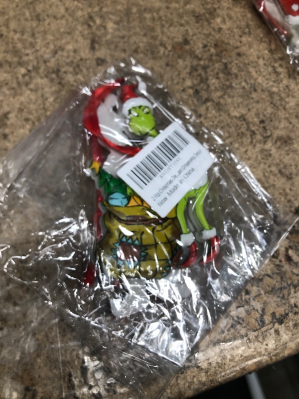 Photo 1 of 2 GRINCH CHRISTMAS ORNAMENTS 