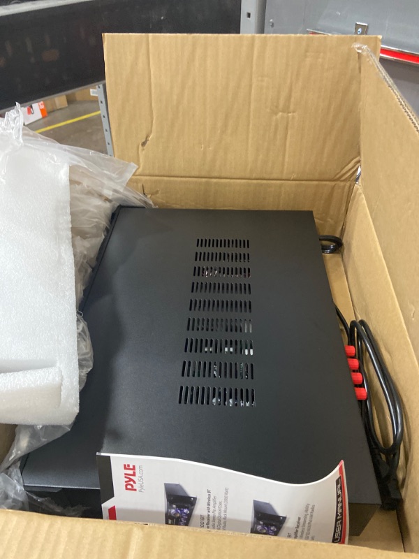 Photo 1 of Pyle Bluetooth Hybrid Amplifier Receiver - Home Theater Pre-Amplifier with Wireless Streaming Ability, MP3/USB/SD/AUX/FM Radio (3000 Watt)