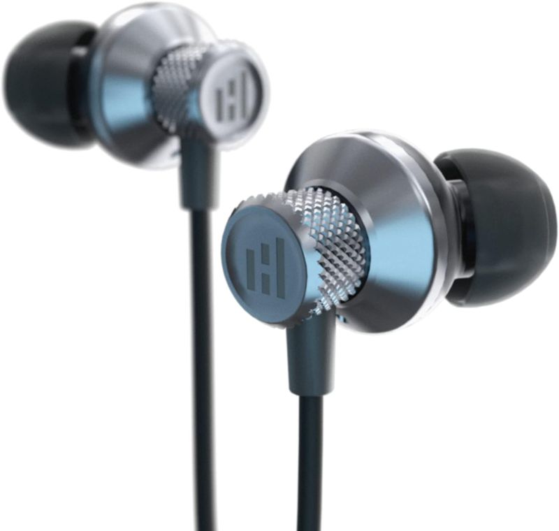 Photo 1 of F2 Planar Magnetic Dual Driver Wired HiFi in-Ear Headphones - Earbuds, Pro-Sound Quality with 2 High-End Drivers, Total Clarity & Deep Bass, Sound Isolating Secure Fit, Controls, Mic, 3.5mm