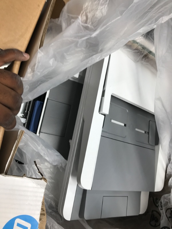 Photo 2 of HP Color LaserJet Pro M283fdw Wireless All-in-One Laser Printer, Remote Mobile Print, Scan & Copy, Duplex Printing, Works with Alexa (7KW75A)