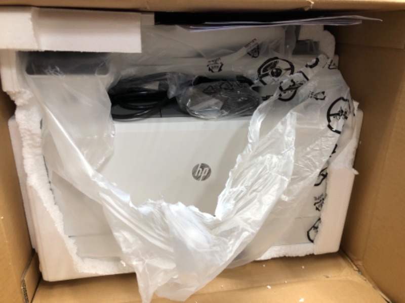 Photo 2 of (Minor Damage/ See Notes) HP Color LaserJet Pro M283fdw Wireless All-in-One Laser Printer, Remote Mobile Print, Scan & Copy, Duplex Printing, Works with Alexa (7KW75A)