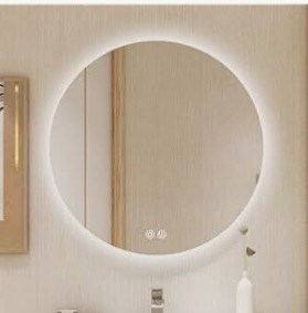 Photo 1 of 25" LED Round Mirror