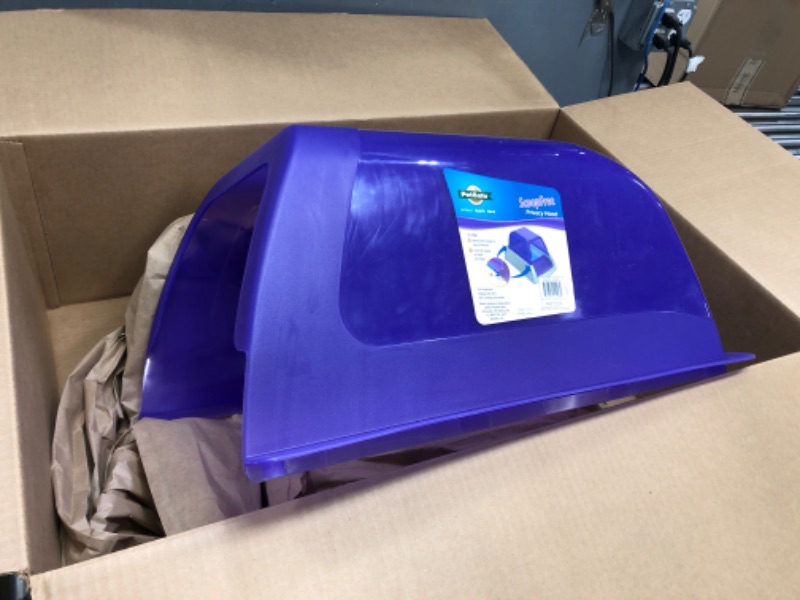 Photo 2 of ***used***PetSafe ScoopFree Self-Cleaning Cat Litter Box Privacy Hood Purple