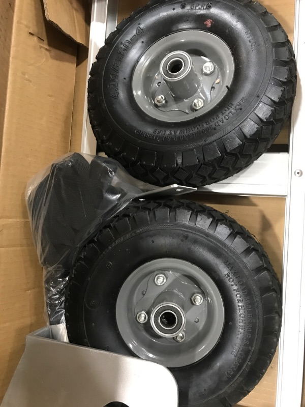 Photo 1 of Hand Truck Dolly Heavy Duty & 2 Wheel Dolly Hand Truck Cart, Aluminum Hand Truck Dolly 600lbs Capacity Moving Truck for Furniture, Electrical Appliances, Large Cartons. Heavy Duty Hand Truck