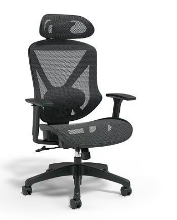 Photo 1 of ******UNKNOEWN IF COMPLETE********
 FlexFit Dexley Ergonomic Mesh Swivel Task Chair, Gray (UN61365)