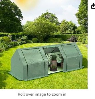 Photo 1 of ********UNKNOWN IF COMPLETE**********
Sundale Outdoor Green House Kits to Build for Outside Winter,106 x 35 x 35 Inch Tunnel Small Greenhouses for Outdoors,Indoor Outdoor Pop Up Greenhouse with Doors, Portable Greenhouses with Cover
