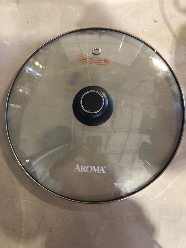 Photo 5 of ***PARTS ONLY/NON-RETURNABLE*DAMAGED*FRONT DISPLAY IS CRACKED** WILL NOT POWEWR ON***
Aroma Housewares ASP-610 Dual-Sided Shabu Hot Pot, 5Qt, Stainless Steel 