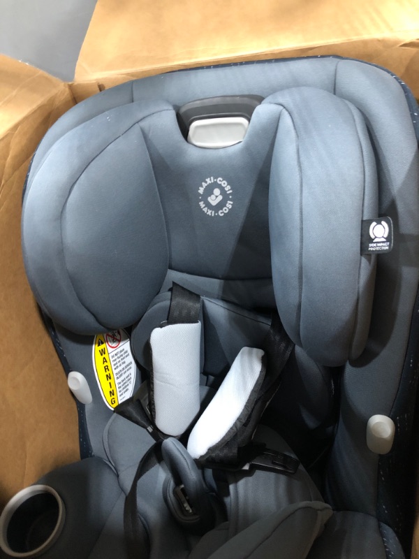 Photo 3 of Maxi-Cosi Pria All-in-One Convertible Car Seat, All-in-One Seating System: Rear-Facing, from 4-40 pounds; Forward-Facing to 65 pounds; and up to 100 pounds in Booster Mode, Sonar Grey **LIKE NEW***