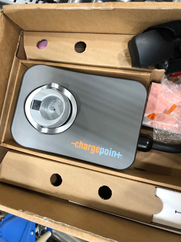 Photo 2 of ChargePoint Home Flex Electric Vehicle (EV) Charger upto 50 Amp, 240V, Level 2 WiFi Enabled EVSE, UL Listed, Energy Star, NEMA 6-50 Plug or Hardwired, Indoor/Outdoor, 23-Foot Cable