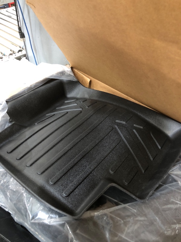 Photo 2 of All Weather Customer Fit Floor Mats and Cargo Behind 2nd Row Set Black Compatible with Ford Escape