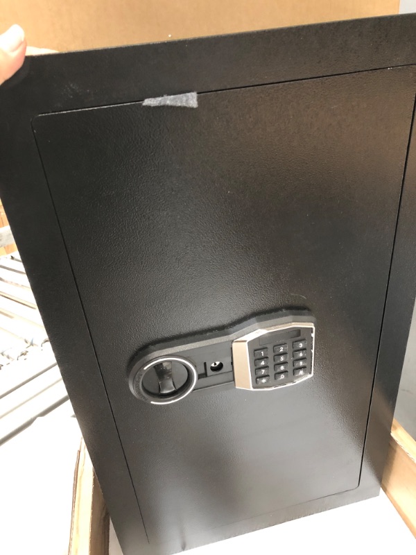 Photo 1 of 22.6" Tall Fireproof Wall Safes Between the Studs 16" Centers, in Wall Safe Between Studs with Numeric Keypad and Removable Shelf, Wall Safe for Home Firearm Money Valuables EH-22.6" Tall