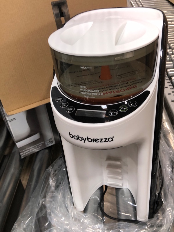 Photo 2 of [READ NOTES]
New and Improved Baby Brezza Formula Pro Advanced Formula Dispenser Machine - Automatically Mix a Warm Formula Bottle Instantly - Easily Make Bottle with Automatic Powder Blending