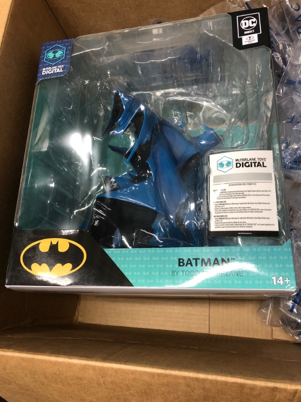 Photo 2 of McFarlane Toys - DC Direct Batman by Todd McFarlane 1:8 Scale Statue with Digital Collectible