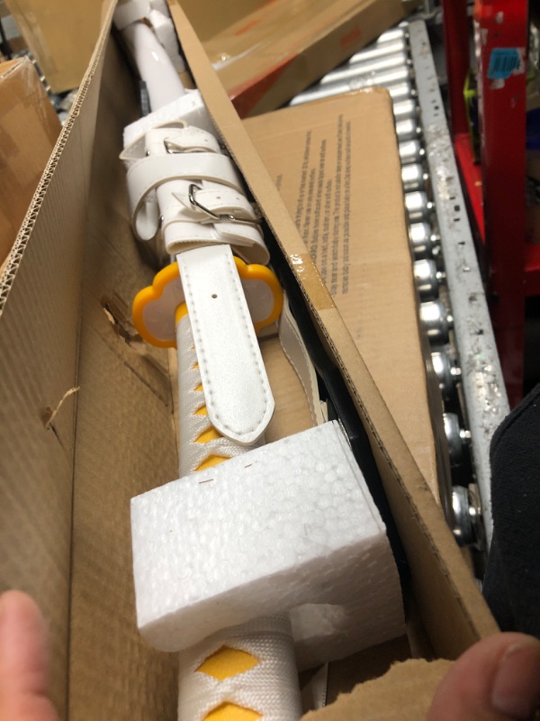 Photo 1 of Zisu Demon Slayer Sword, About 41 inches, Hashira Pillars & Protagonist Katana for Cosplay Purpose, Anime Original Texture Yellow Zenitsu