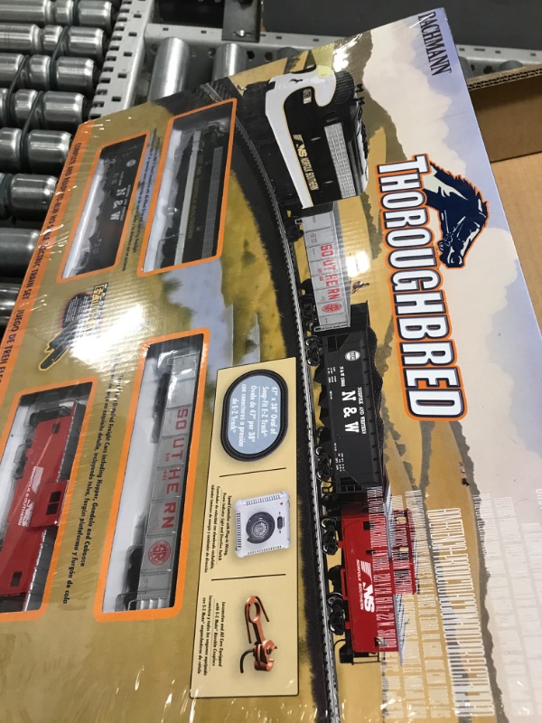 Photo 2 of Bachmann Trains - Thoroughbred Ready To Run Electric Train Set - HO Scale