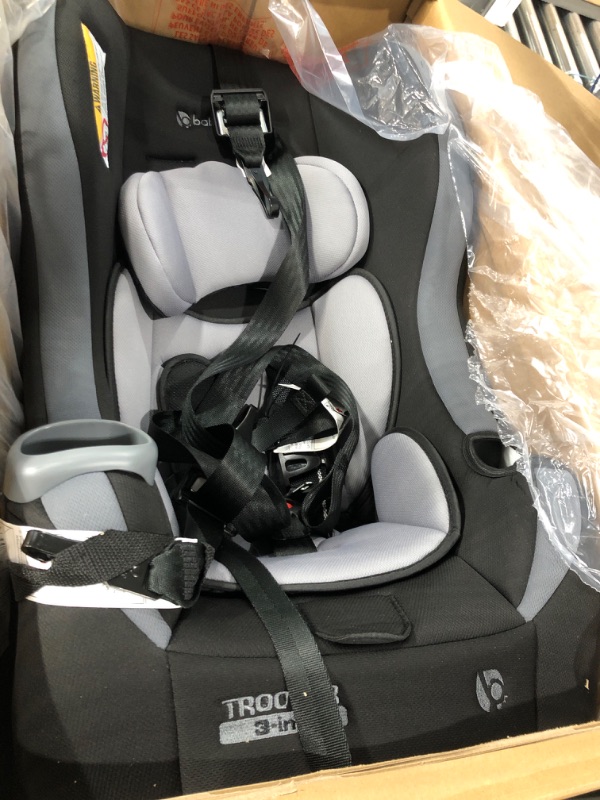 Photo 2 of Baby Trend Trooper 3-in-1 Convertible Car Seat, Dash Black