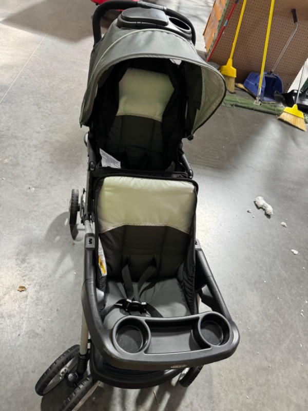 Photo 2 of **READ NOTES**Graco DuoGlider Double Stroller | Lightweight Double Stroller with Tandem Seating, Glacier