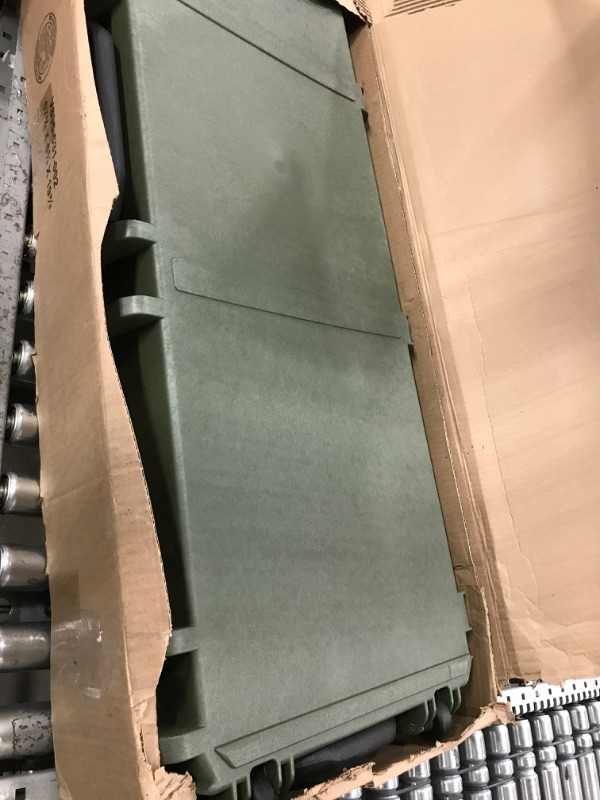 Photo 1 of Vault by Pelican - V800 Multi-Purpose Wide Hard Case with Foam - Tripod, Equipment, Electronics Gear, Instrument, and More (OD Green)