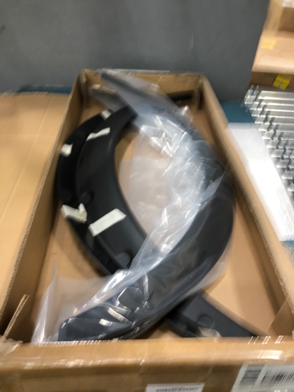Photo 1 of BLACKHORSE-RACING 4PCS Universal Fender Flares 2"/50mm Wide Body Kit Wheel Arches Durable PU 790 x 320 x 50