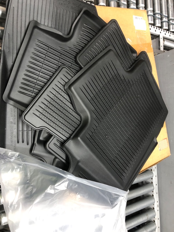 Photo 2 of KIWI MASTER Floor Mats Compatible for 2020-2023 Toyota Highlander Accessories All Weather Custom Fit Liners PT908-48200-20 Floor Mats for 20-23 Highlander 3 Row