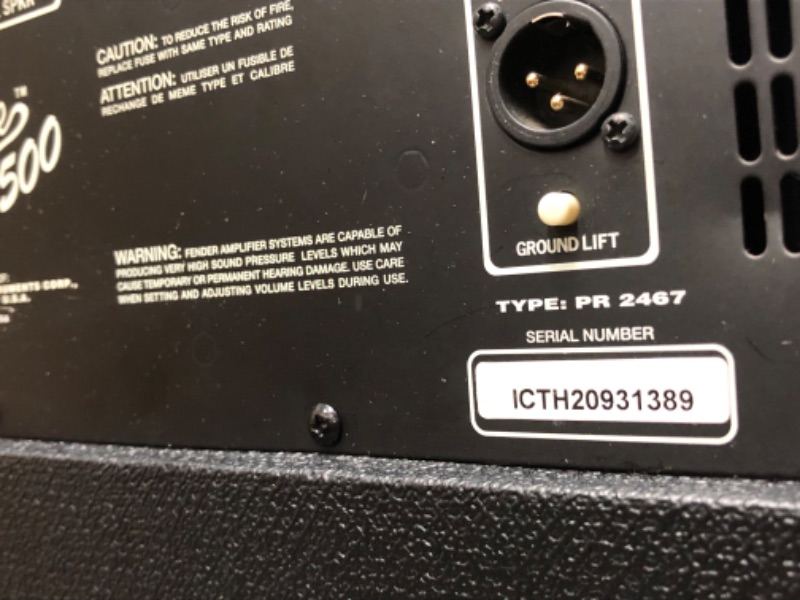 Photo 3 of ***NONREFUNDABLE - NOT FUNCTIONAL - FOR PARTS ONLY - SEE COMMENTS***
Fender Rumble 500 V3 Bass Amplifier 500 Combo Amplifier