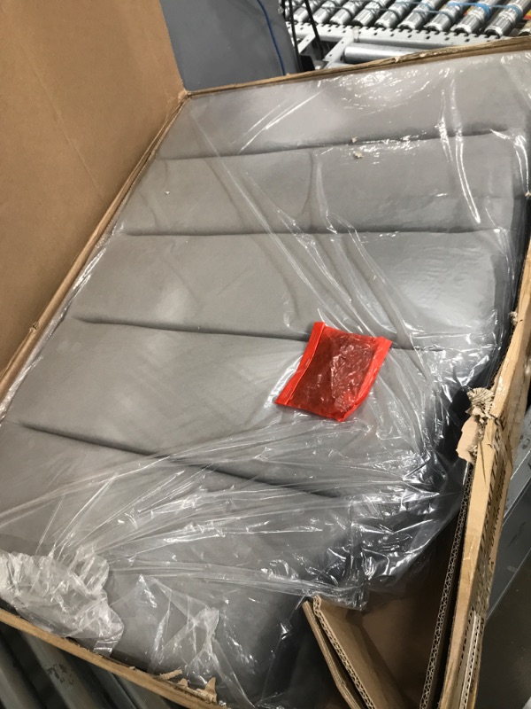 Photo 1 of 24kf Vertical Channel Headboard King/ CA king Dark Gray 