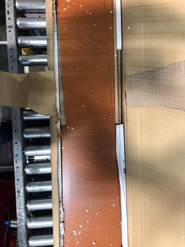 Photo 1 of Furinno Basic 3-Tier Bookcase Storage Shelves, Light Cherry Light Cherry Bookcase