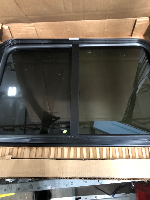Photo 1 of  Teardrop Horizontal Slide | RV Window Replacement | Camper Window | Tempered Tinted Glass | RV Window with Screen