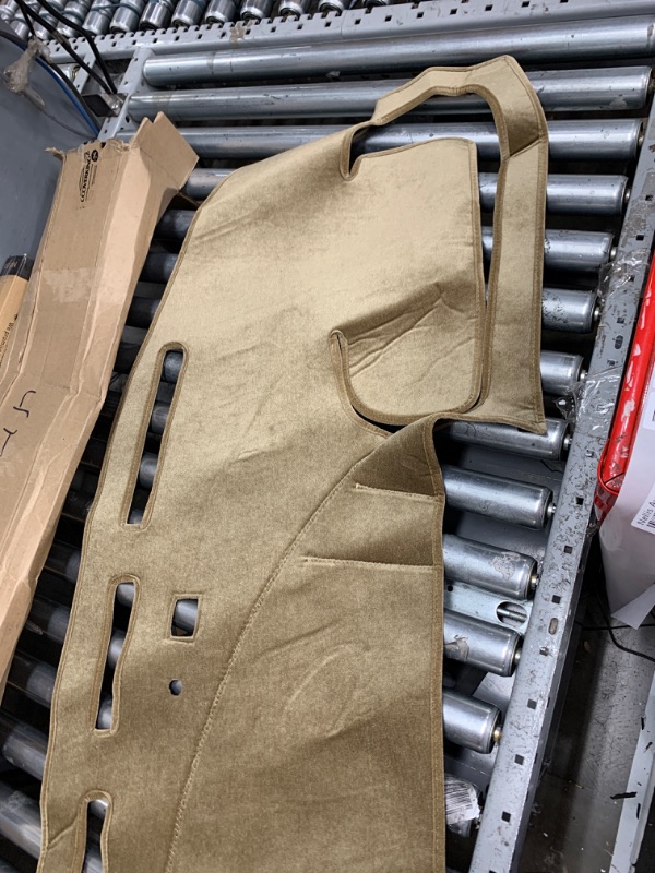 Photo 3 of Coverking Custom Fit Dashcovers for Select Ford F-Series Models - Velour (Tan)