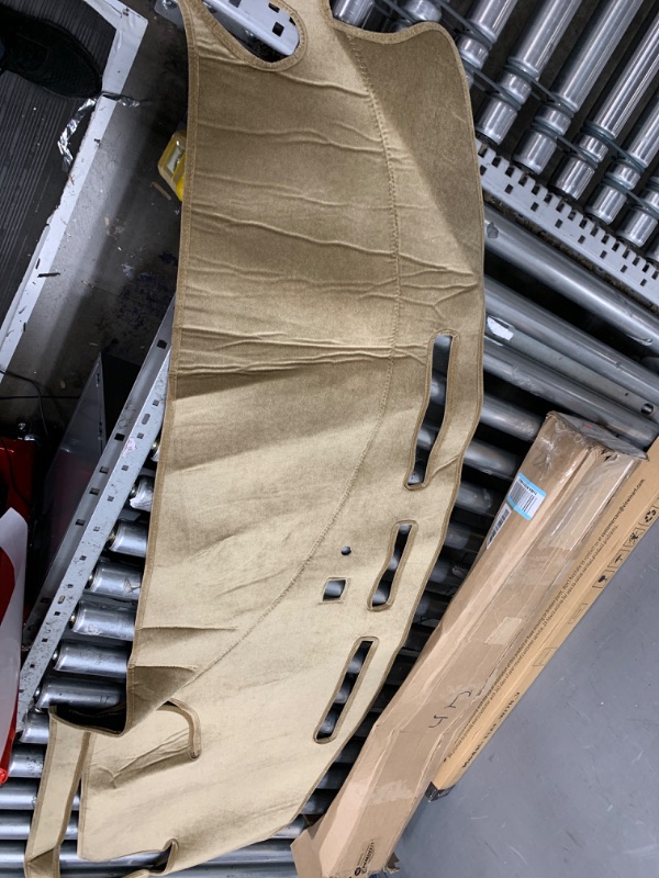 Photo 1 of Coverking Custom Fit Dashcovers for Select Ford F-Series Models - Velour (Tan)