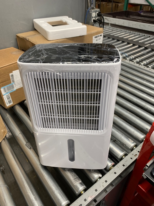 Photo 2 of 30 Pint Dehumidifiers for Home with Drain Hose, VEAGASO 2,500 Sq.Ft Dehumidifier for Basement, Large Room, Bathroom, Three Operation Modes, Intelligent Humidity Control, Dry Clothes, 24HR Timer