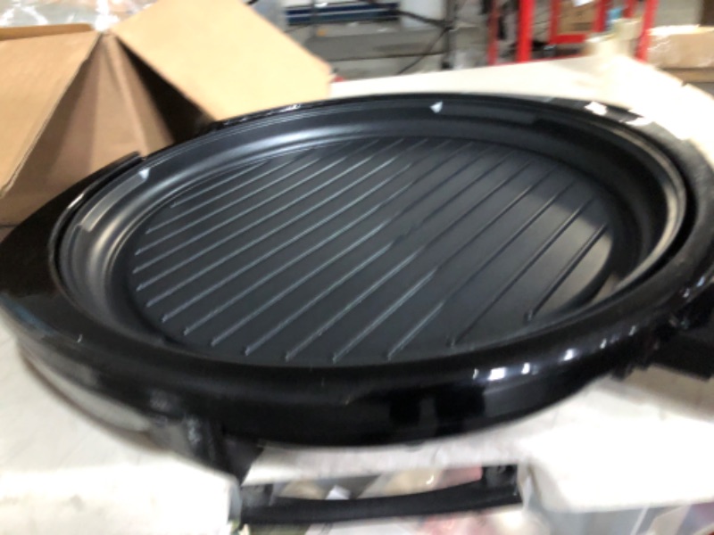 Photo 4 of ***USED - POWERS ON - UNABLE TO TEST FURTHER***
Elite Gourmet 14" Electric Indoor Grill, Black