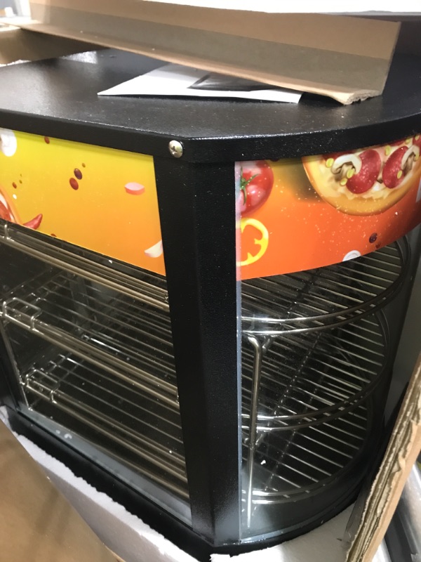 Photo 2 of (READ FULL POST) PYY Commercial Food Warmer for Pizza Display 3-Tier 800W Electric Food Warmer Pastry Display Case