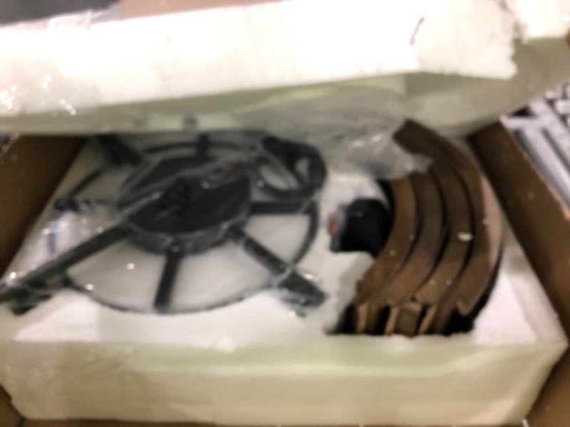 Photo 1 of Atocif Caged Ceiling Fan with Light, 20In Bladeless Ceiling Fan with Remote Control, Farmhouse Ceiling Fans for Living Room, Bedroom, Kitchen, Dining Room