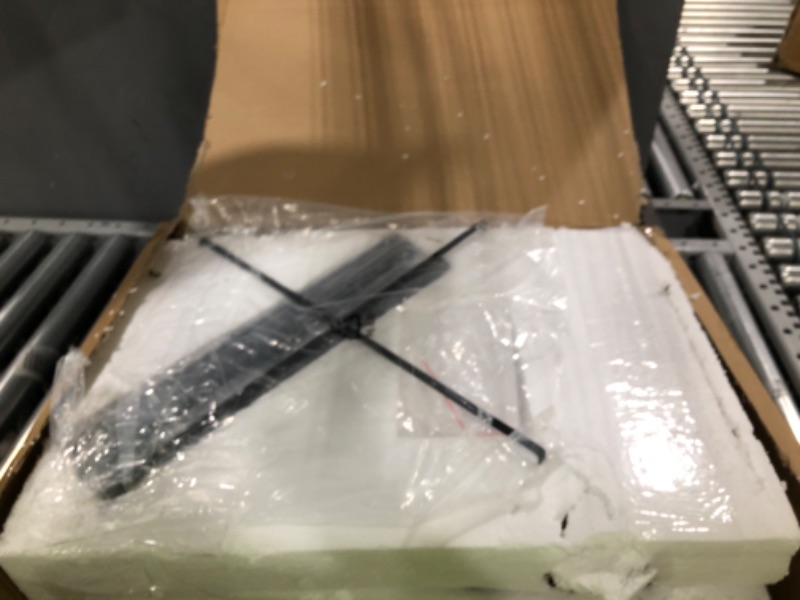 Photo 1 of Atocif Caged Ceiling Fan with Light, 20In Bladeless Ceiling Fan with Remote Control, Farmhouse Ceiling Fans for Living Room, Bedroom, Kitchen, Dining Room