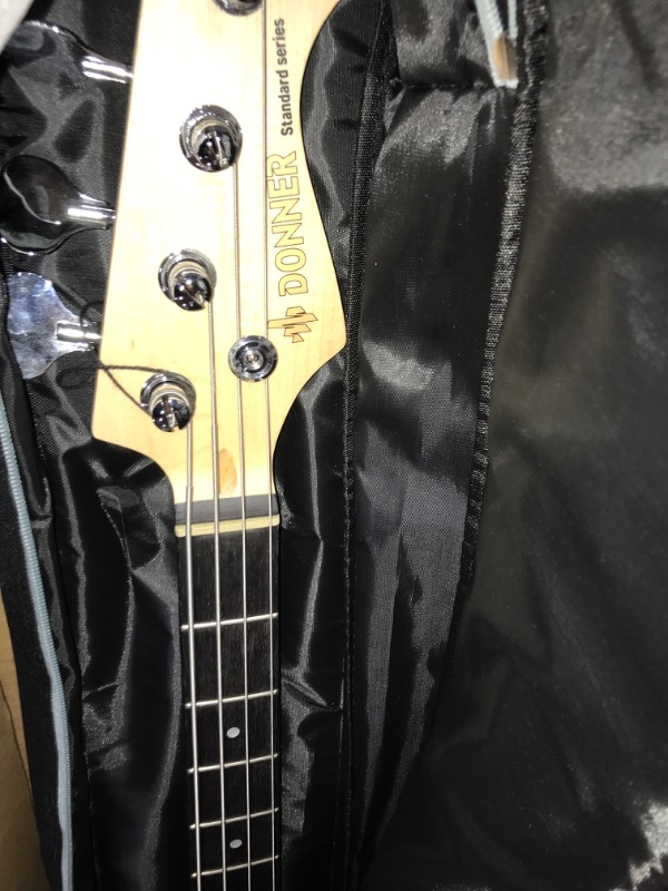 Photo 3 of ***DAMAGED - SEE COMMENTS***
Donner Electric Bass Guitar 4 Strings Full-Size Standard Bass 