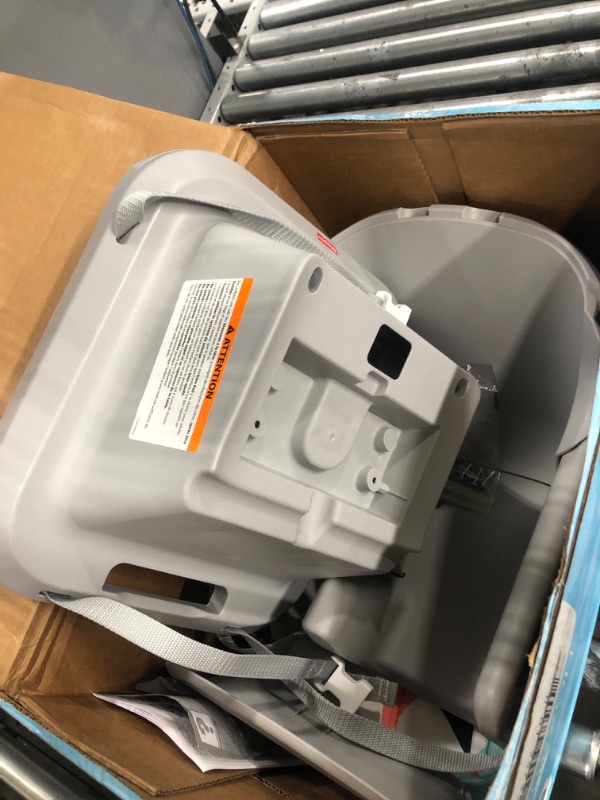 Photo 1 of Fisher-Price SpaceSaver Simple Clean High Chair – Windmill, portable infant-to-toddler dining chair and booster seat with easy clean up features [Amazon Exclusive]