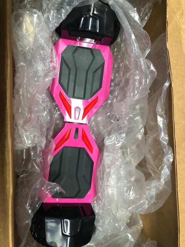 Photo 6 of ***PARTS ONLY***All Terrain Off-road Hoverboard for Adults, pink