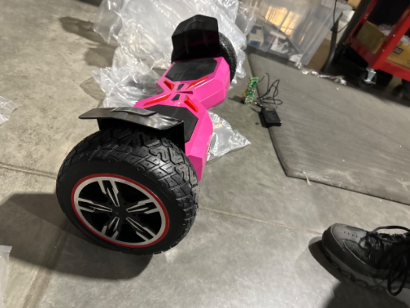 Photo 5 of ***PARTS ONLY***All Terrain Off-road Hoverboard for Adults, pink