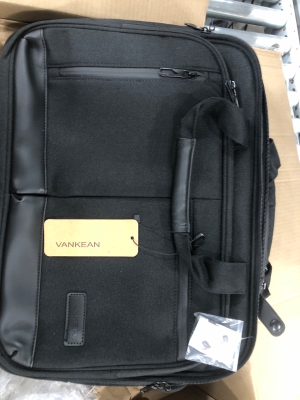 Photo 2 of (READ FULL POST) 
VANKEAN Laptop Briefcase for Men Women, 17.3 Inch Black
