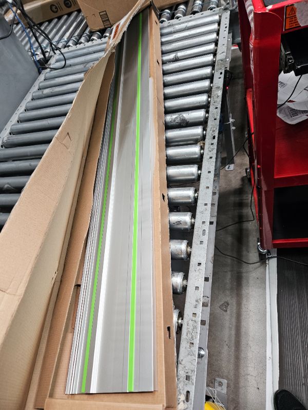 Photo 2 of 59x7" Grey & Bright Green Festool Guard Rail 