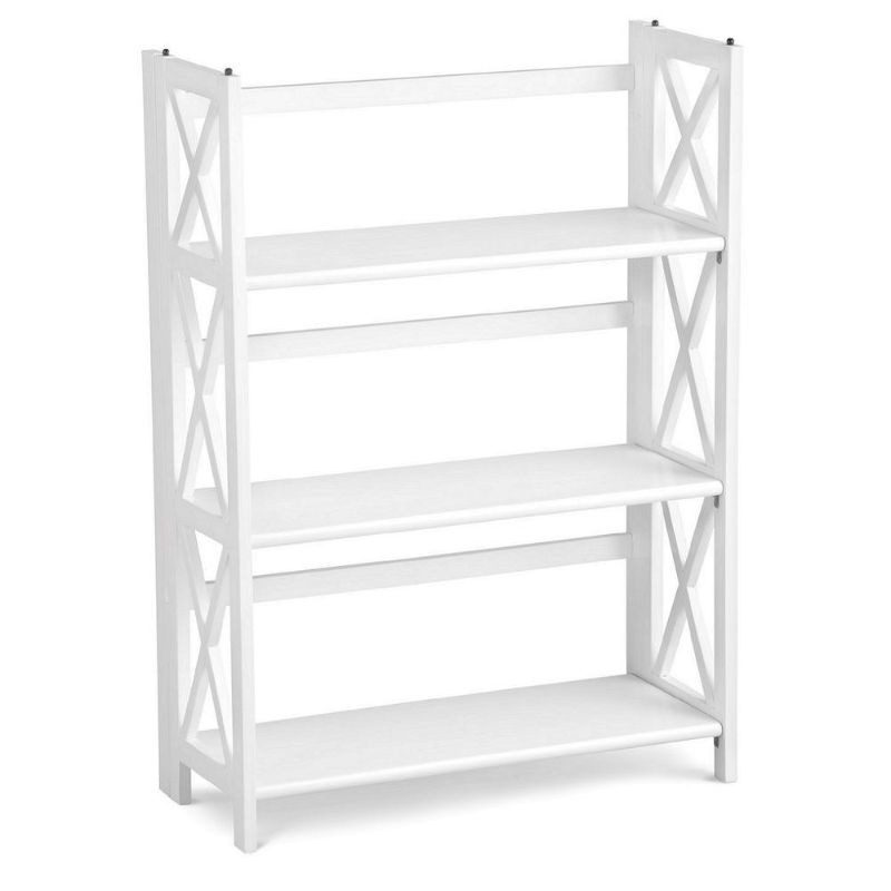 Photo 1 of ***USED - DAMAGED - MISSING PARTS - SEE COMMENTS***
Casual Home Montego 3-Shelf Folding Bookcase - White
