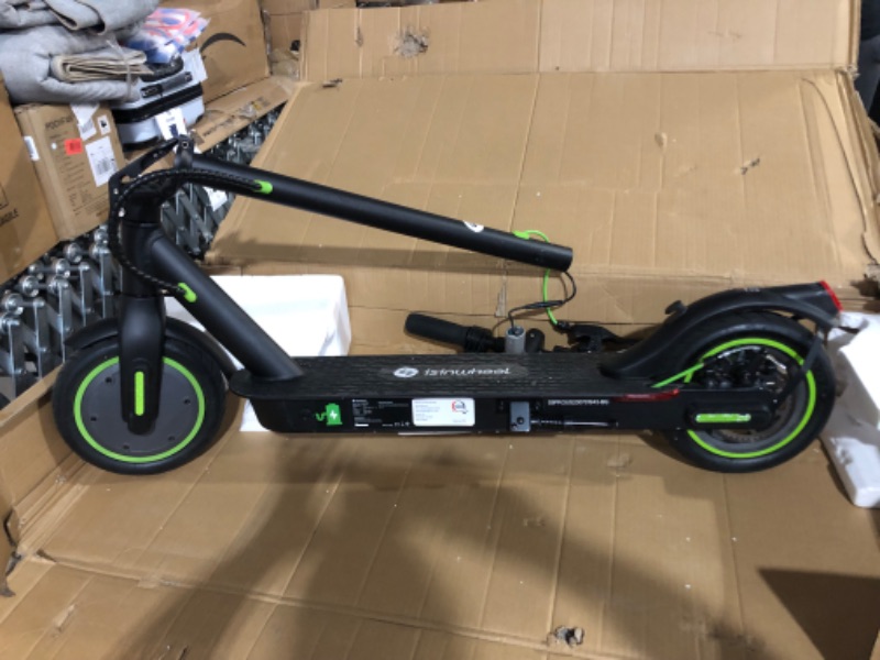 Photo 2 of ***USED** SCRATCHES ON SIDE ***
isinwheel Electric Scooter 18-31 Miles Range,18MPH Top Speed, Cruise Control Electric Scooter Adults Dual Braking System