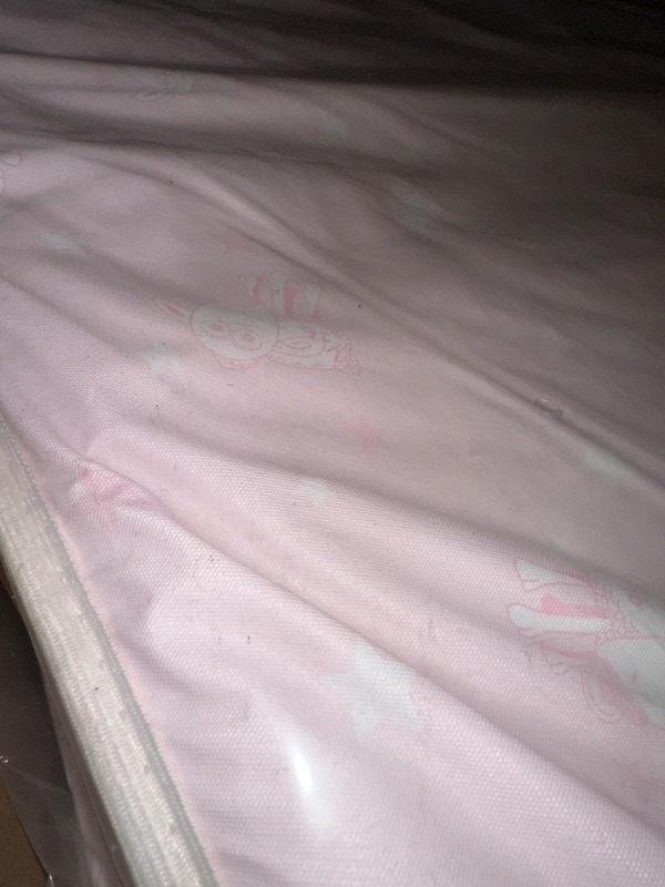 Photo 2 of BABY CRIB AND TODDLER BED MATTRESS- LIGHT PINK 