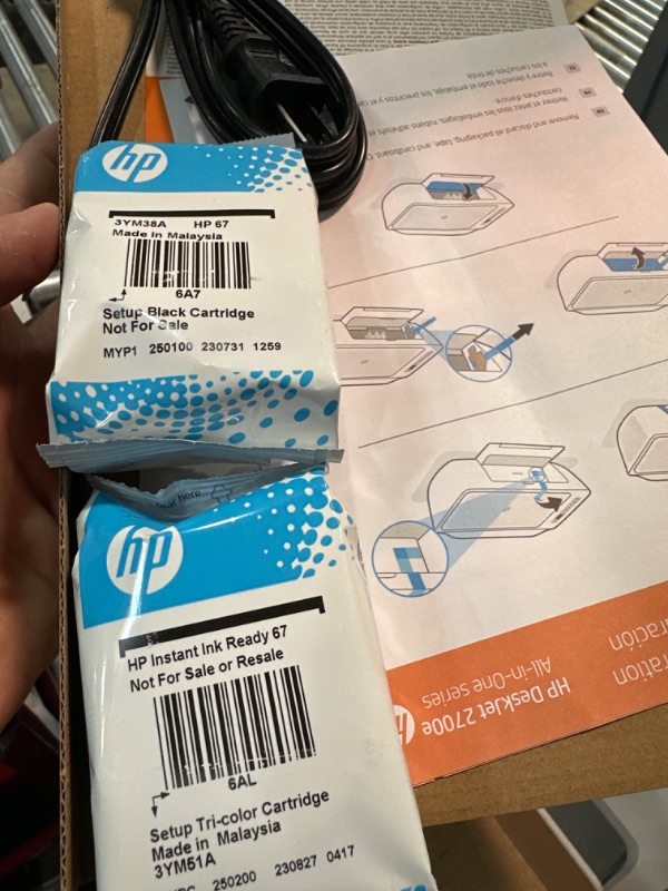 Photo 3 of HP ENVY 6055e All-in-One Wireless Color Printer, WITH BONUS 2 INK PACKS (BLACK & TRICOLOR)